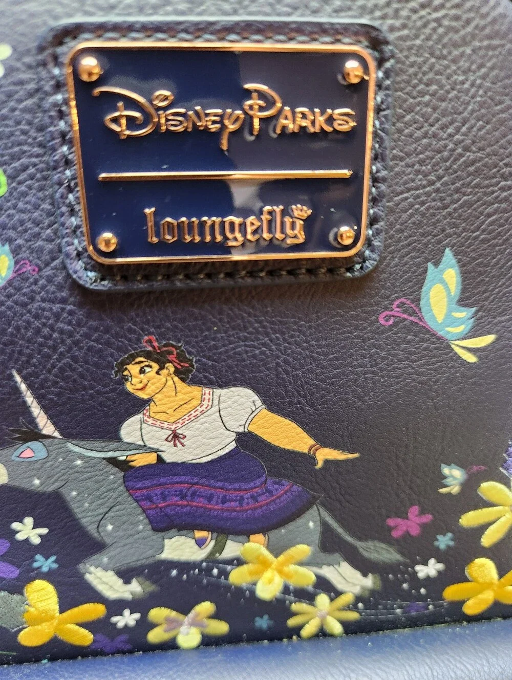 Disney Parks Loungefly Encanto Luisa mini backpack bag Strong is Fabulous NWT